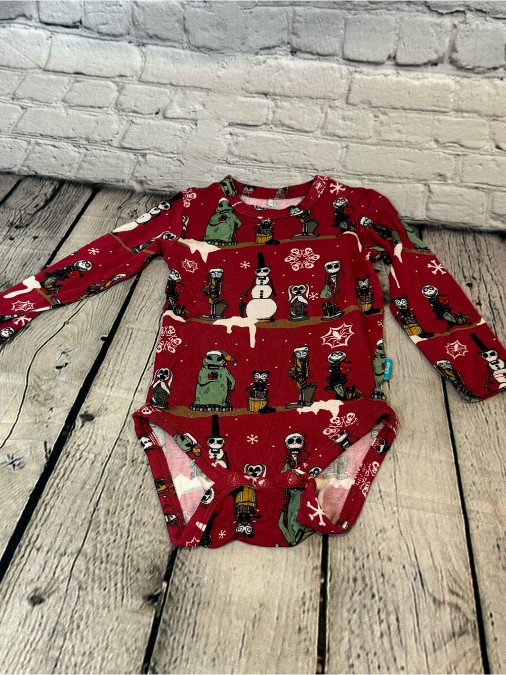 Posh Peanut Nightmare Before Christmas Bamboo Bodysuit
